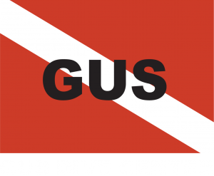 Logo gus dive center